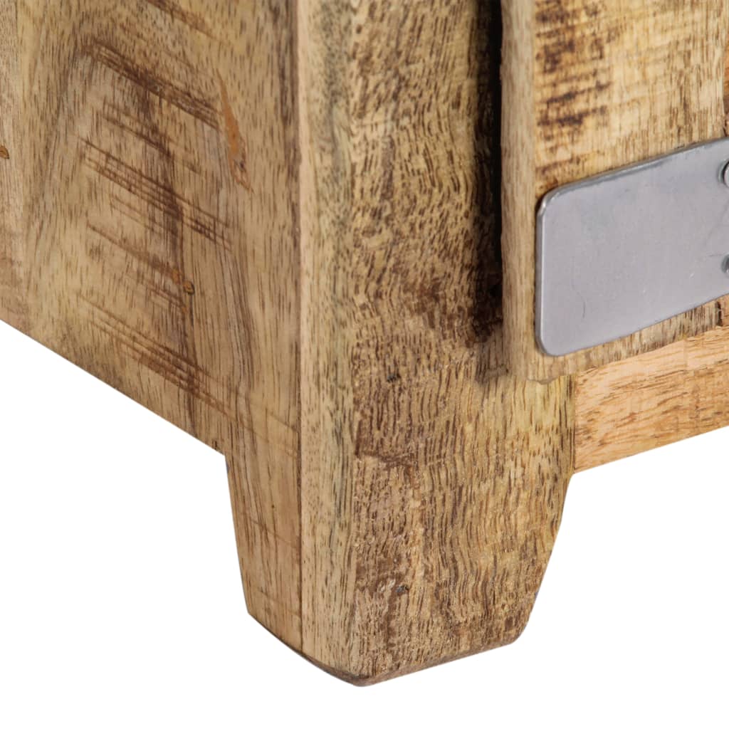 Coffee Table Natural Mango Wood Solid Mango Wood Compact