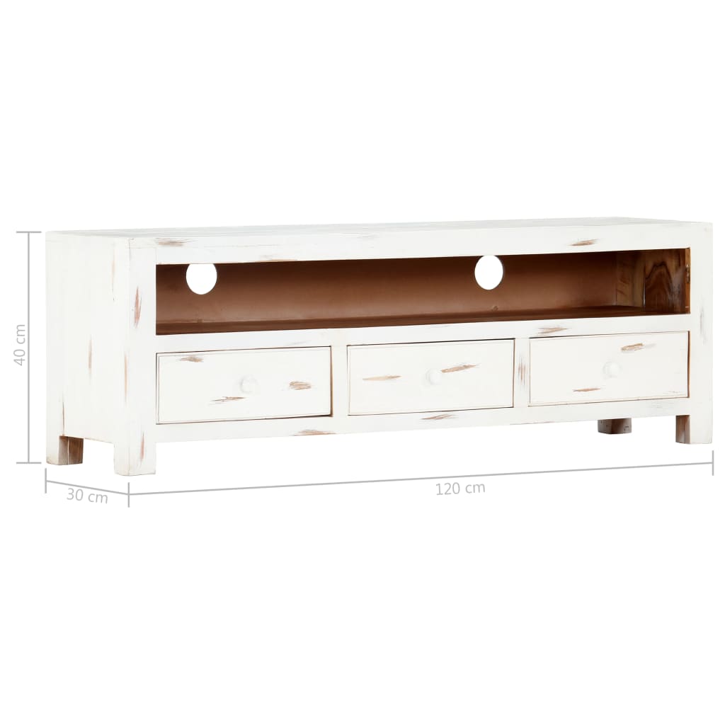 TV Cabinet White