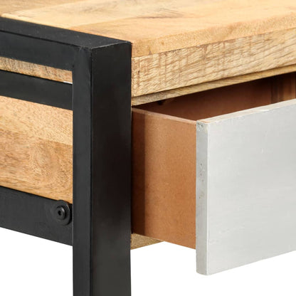Console Table Brown, Grey and Black