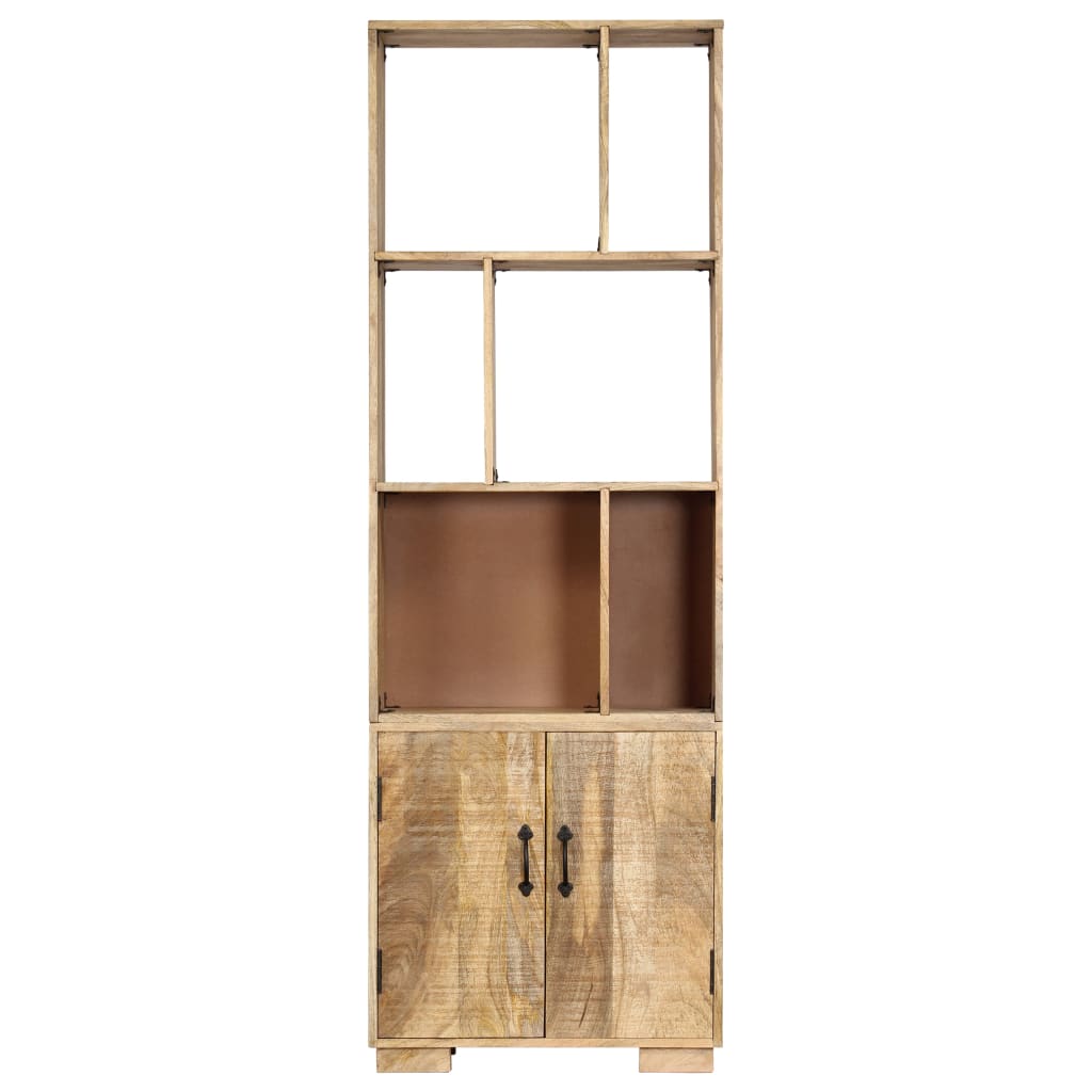 Bookshelf Natural wood finish Solid mango wood