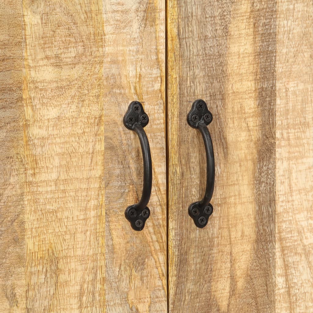 Bookshelf Natural wood finish Solid mango wood