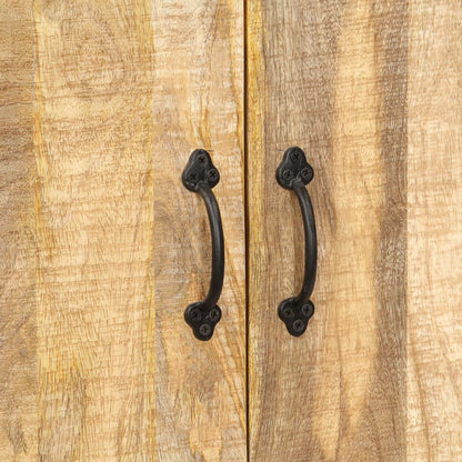 Bookshelf Natural wood finish Solid mango wood