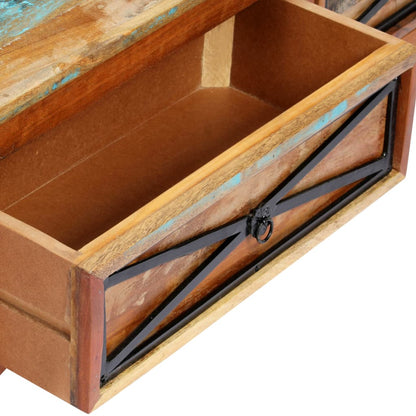 TV Cabinet Multicolor Solid Reclaimed Wood 47.2x11.8x15.7 in