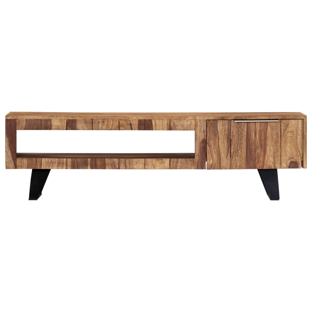 TV Cabinet Natural and black