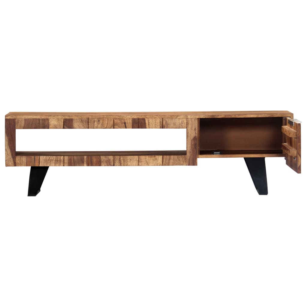 TV Cabinet Natural and black