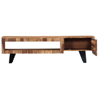 TV Cabinet Natural and black