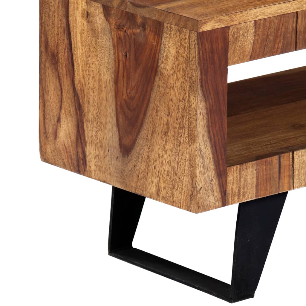 TV Cabinet Natural and black