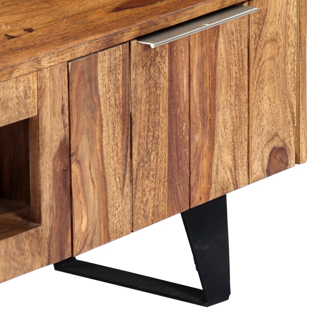 TV Cabinet Natural and black