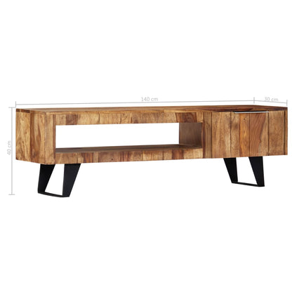 TV Cabinet Natural and black