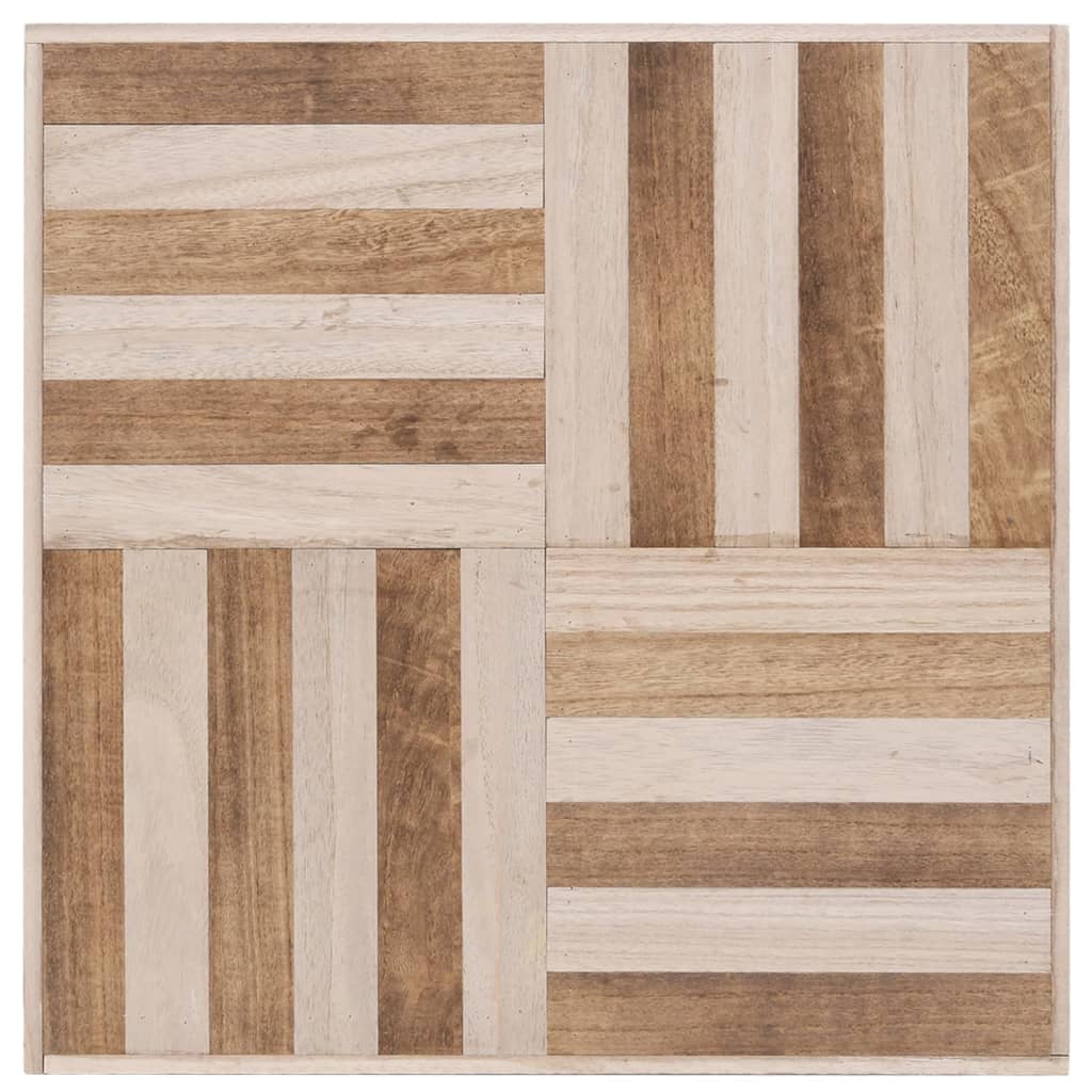 Coffee Table Light Wood and Black
