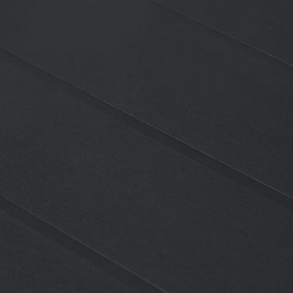 Outdoor Dining Set Anthracite Plastic, 100% polyester Large