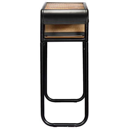 Console Table Brown Solid Mango Wood 46.5 in console table