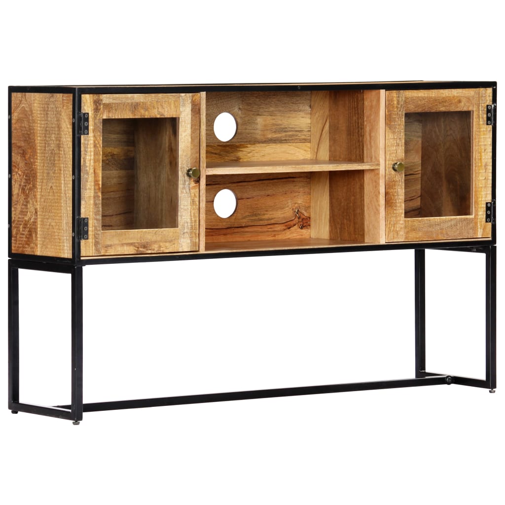 TV Cabinet Varied Solid reclaimed wood, powder-coated steel