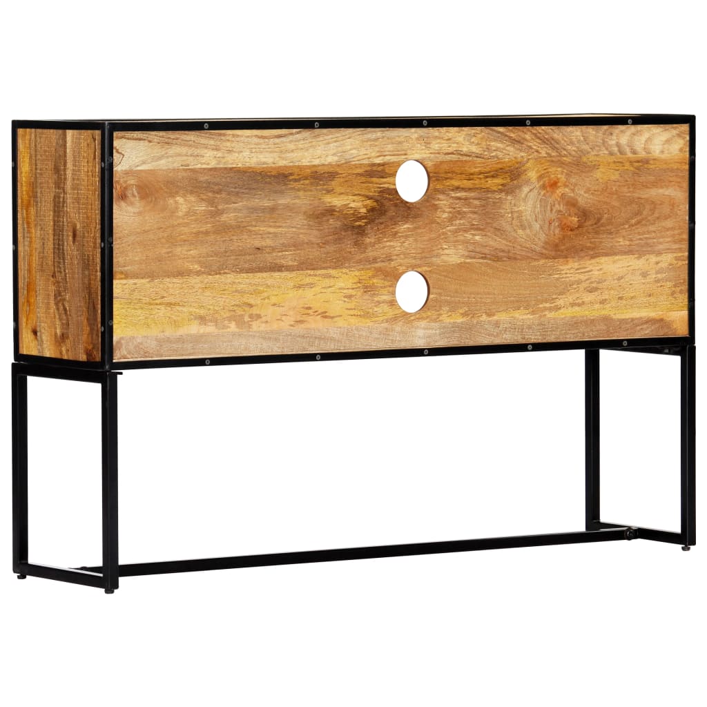 TV Cabinet Varied Solid reclaimed wood, powder-coated steel