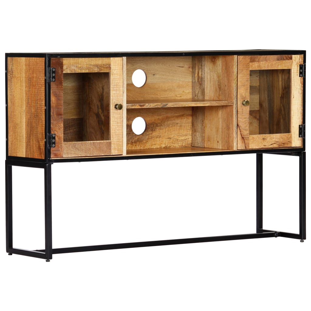 TV Cabinet Varied Solid reclaimed wood, powder-coated steel