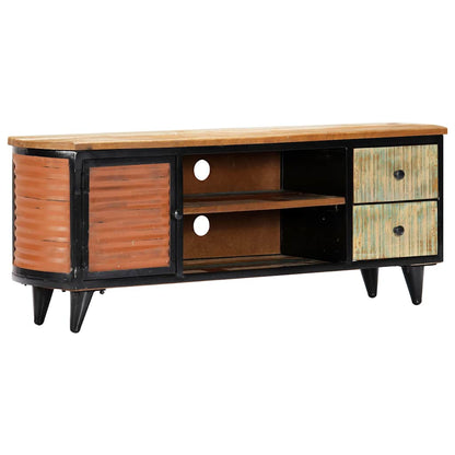 TV Cabinet Multicolor with natural wood grain