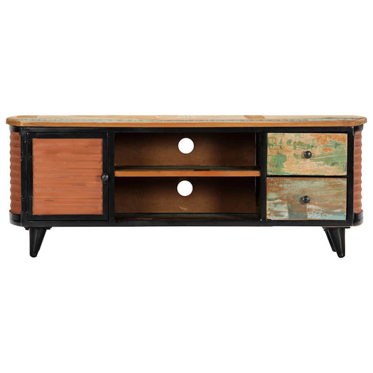 TV Cabinet Multicolor with natural wood grain