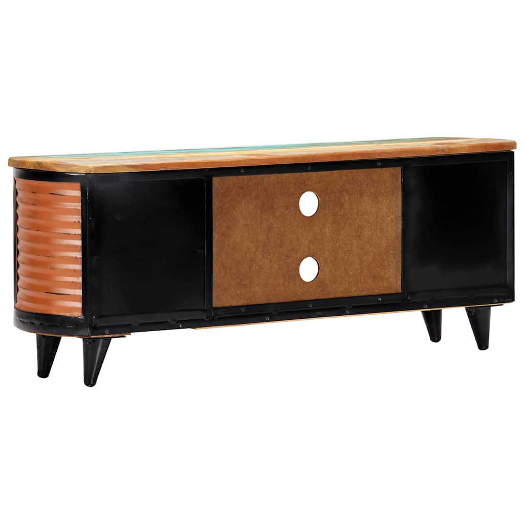 TV Cabinet Multicolor with natural wood grain