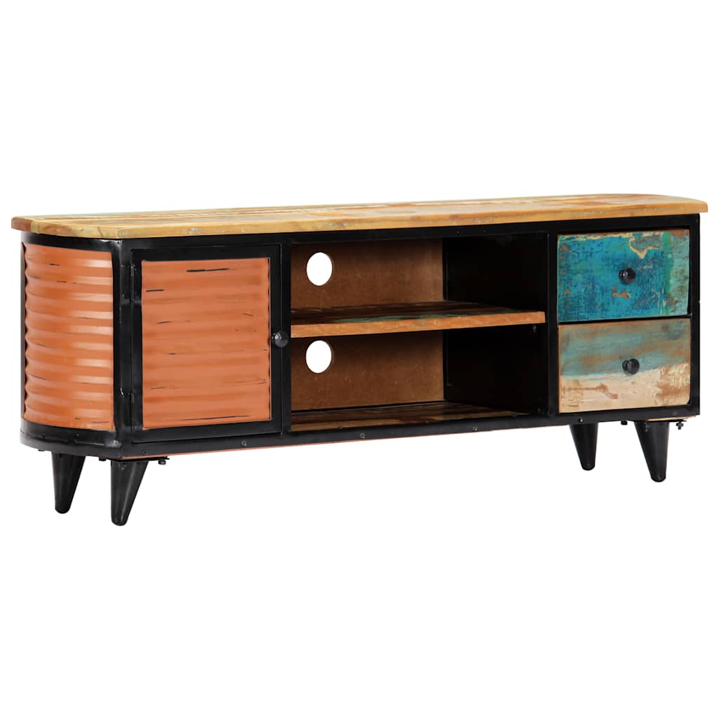 TV Cabinet Multicolor with natural wood grain