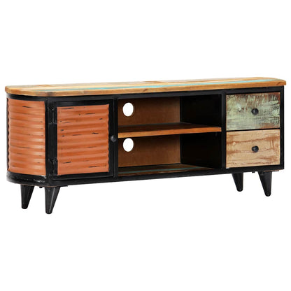 TV Cabinet Multicolor with natural wood grain