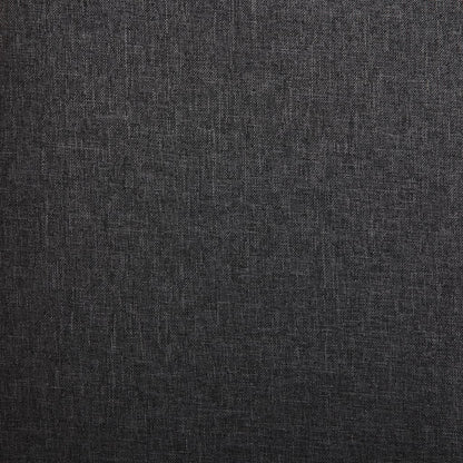 Dining Chair Set of 4 Dark Gray Fabric Standard Ergonomic