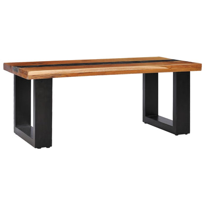 Coffee Table Multicolor Teak wood, Mango wood, Polyresin