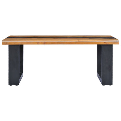 Coffee Table Multicolor Teak wood, Mango wood, Polyresin