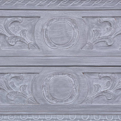 Sideboard Grey wash finish Solid Mahogany wood