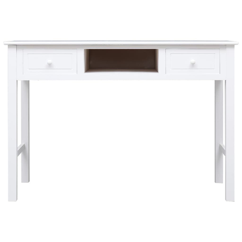 Desk White Paulownia wood and Poplar wood Medium Desk
