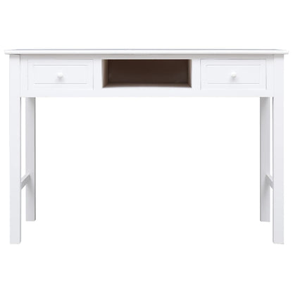 Desk White Paulownia wood and Poplar wood Medium Desk