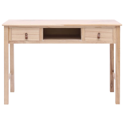 Desk Natural Paulownia wood, Poplar wood Medium Desk