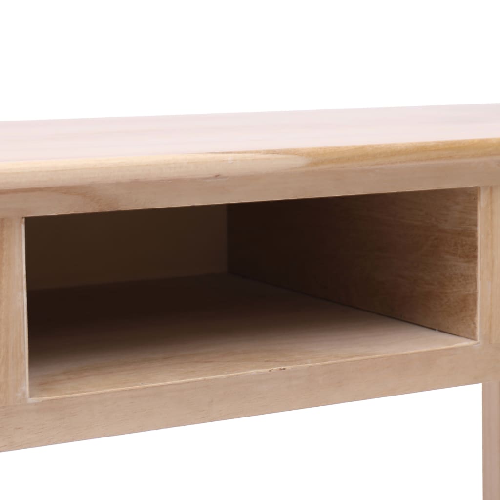 Desk Natural Paulownia wood, Poplar wood Medium Desk