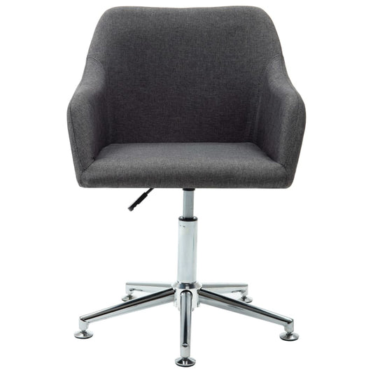 Office Chair Dark Gray Polyester fabric, plywood, steel Standard