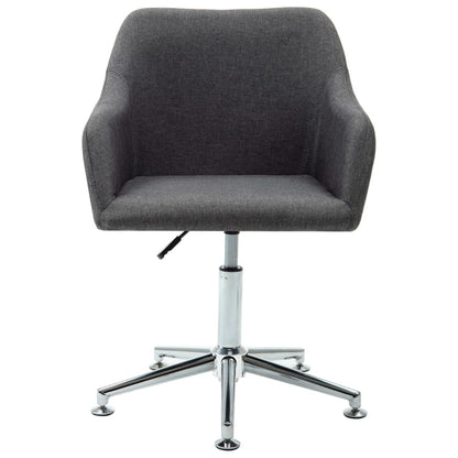Office Chair Dark Gray Polyester fabric, plywood, steel Standard