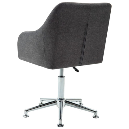 Office Chair Dark Gray Polyester fabric, plywood, steel Standard