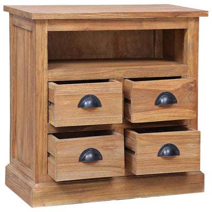 Side Cabinet Teak Solid teak wood Medium Side Cabinet