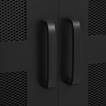 Office Cabinet Black Steel, Plastic Medium Filing Cabinet