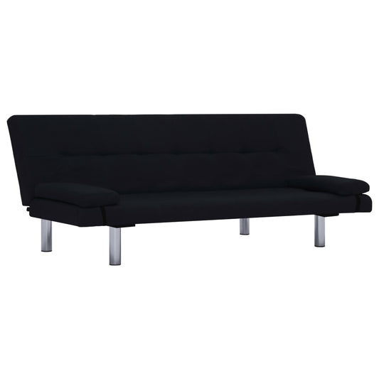 Sofa Bed Black Wooden frame Standard