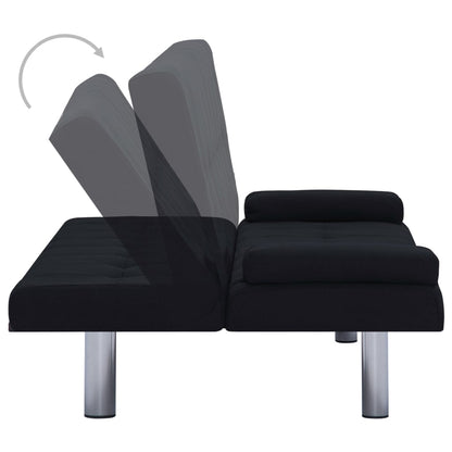Sofa Bed Black Wooden frame Standard