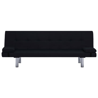 Sofa Bed Black Wooden frame Standard