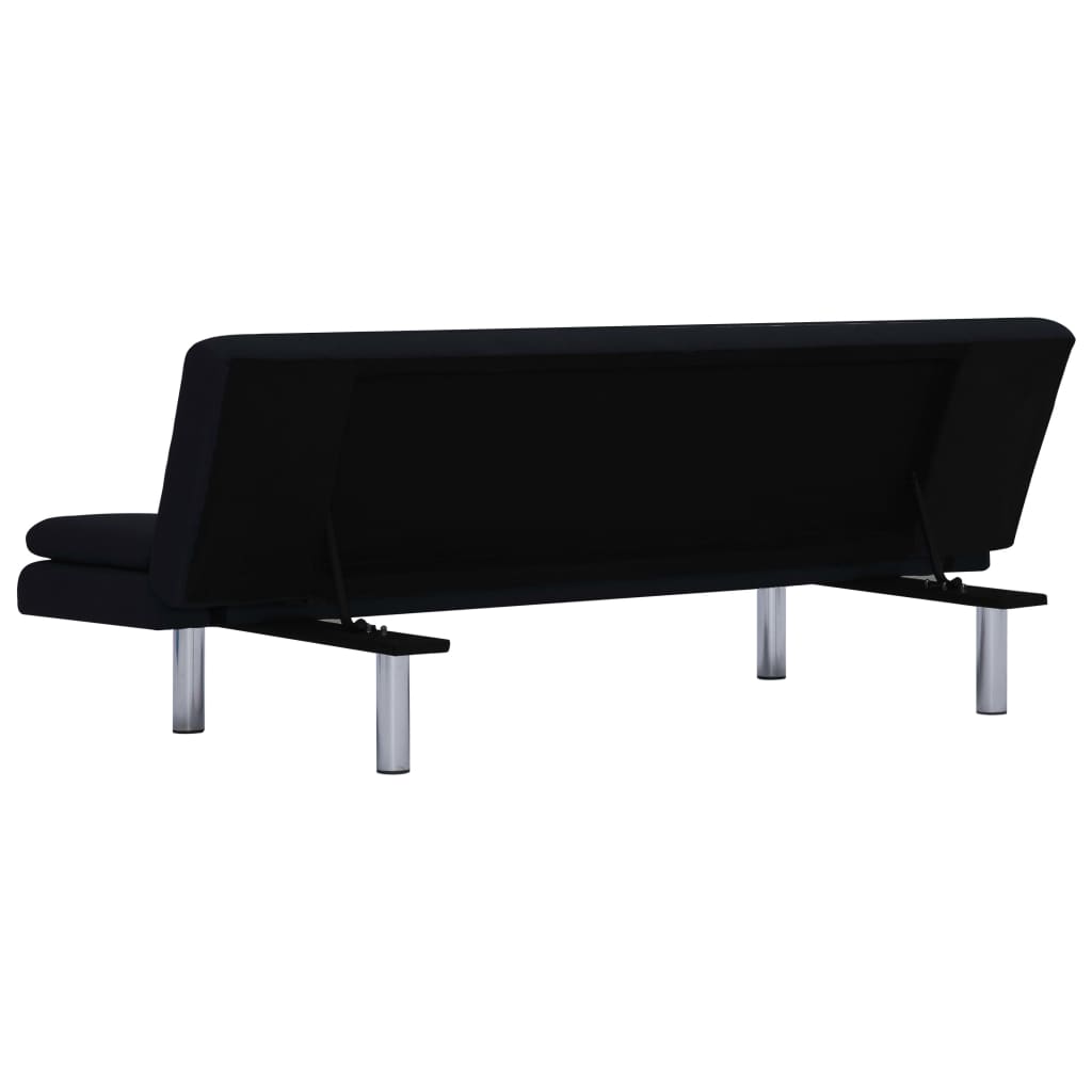 Sofa Bed Black Wooden frame Standard
