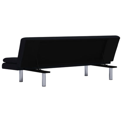 Sofa Bed Black Wooden frame Standard