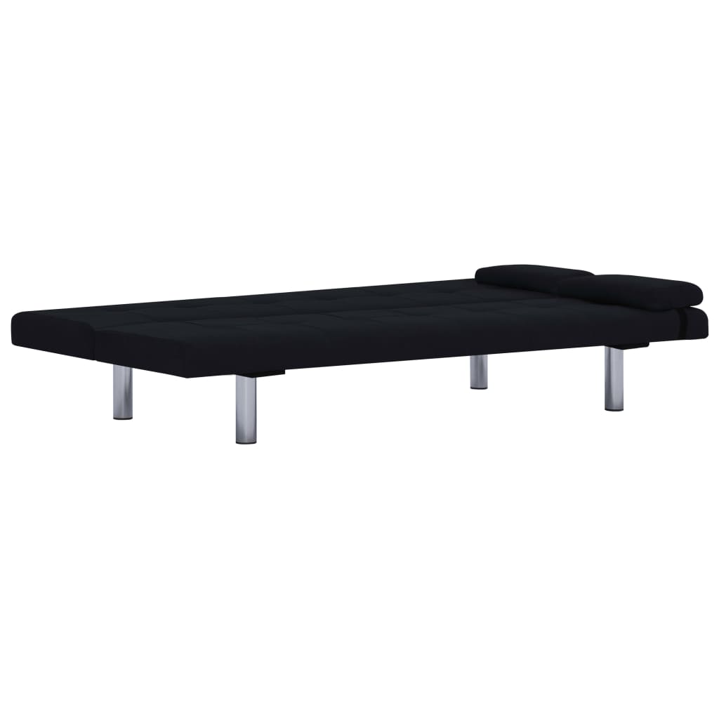 Sofa Bed Black Wooden frame Standard