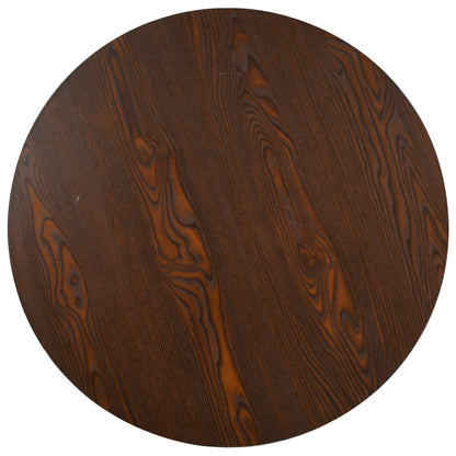 Bistro Table Dark Brown, Black MDF, Steel Medium Bistro Table