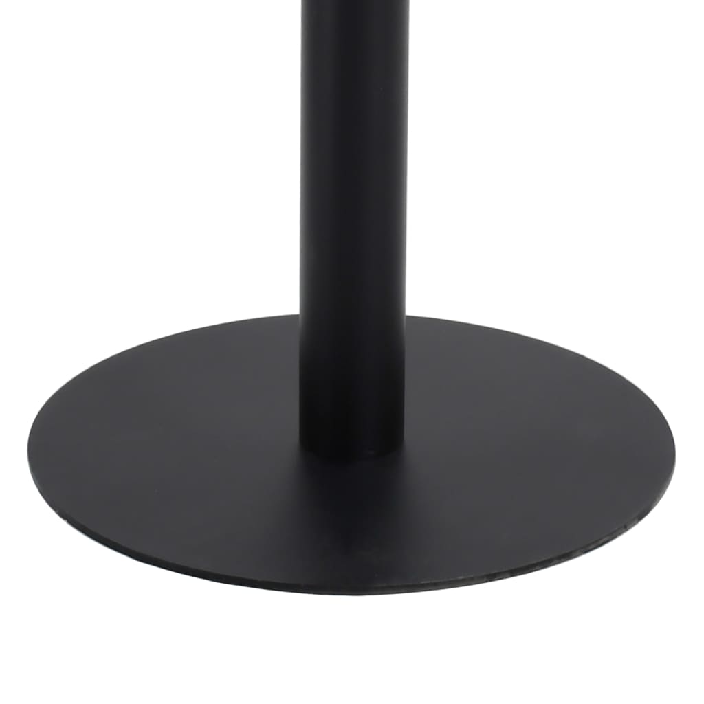 Bistro Table Dark brown and black MDF Medium Simplistic