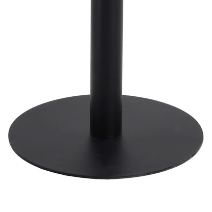 Bistro Table Dark brown and black MDF Medium Simplistic