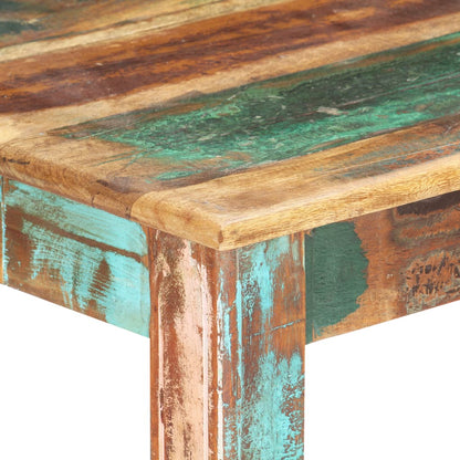 Dining Table Varied, Multicoloured Solid reclaimed wood