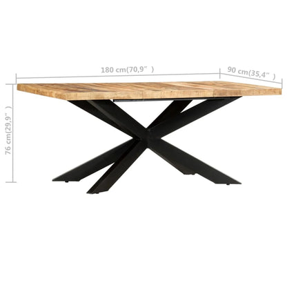 Dining Table Natural Mango Wood