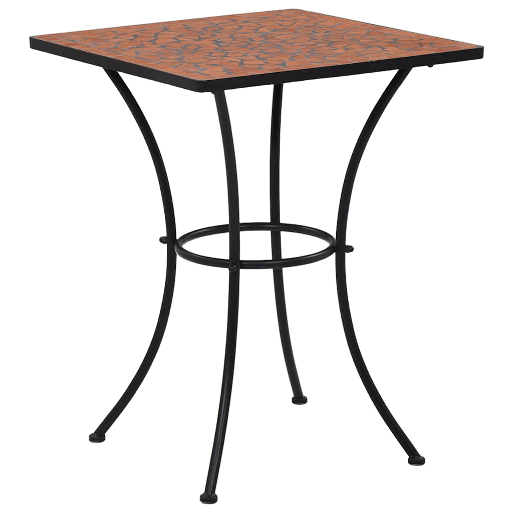 Mosaic Bistro Set Terracotta Powder-coated iron Medium Durable