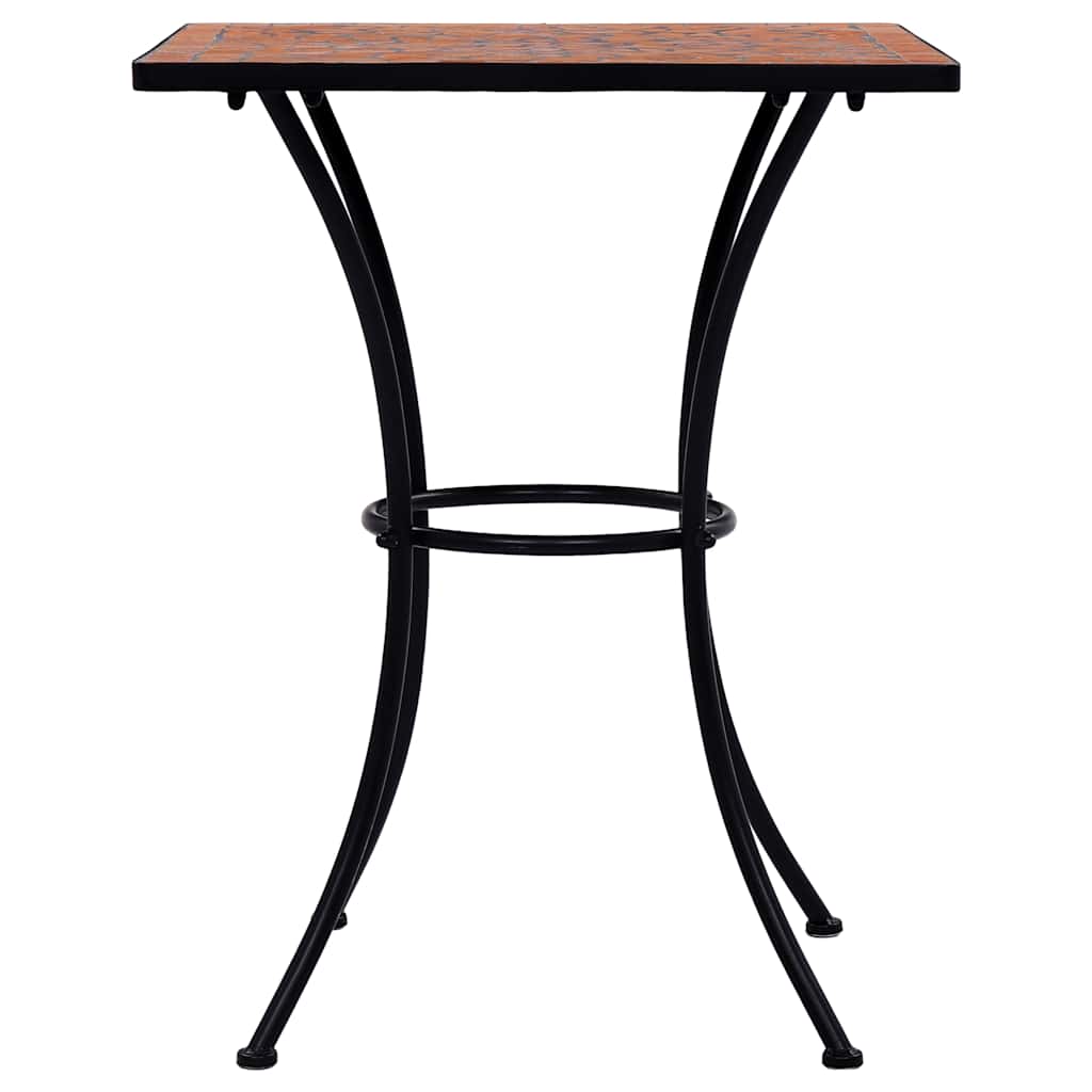 Mosaic Bistro Set Terracotta Powder-coated iron Medium Durable